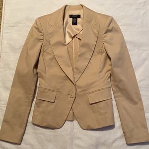 Body by Victoria Cream Colored Blazer. Size 2